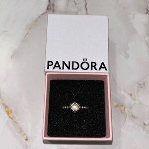 Pandora April Stone Ring